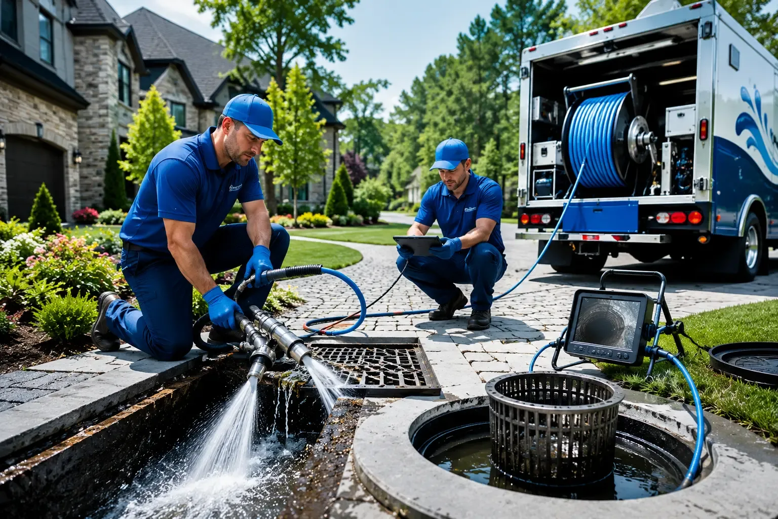 Local outdoor drain cleaning professionals in Waddington, NY